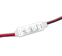 AGE- MINI CONTROLADOR LED RGB 5V-24V/2A POR CANAL 3 BOTONES