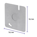 TRU- TAPA PARA CAJA CUADRADA 3" x 3