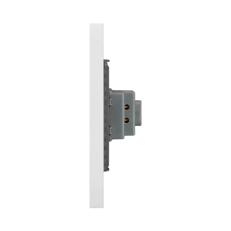LCK - PLACA PLANA CON ZUMBADOR FLAT BLANCO