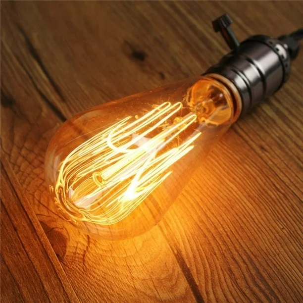 INN- LÁMPARA LED FILAMENTO ST64 E26 4W AMBAR