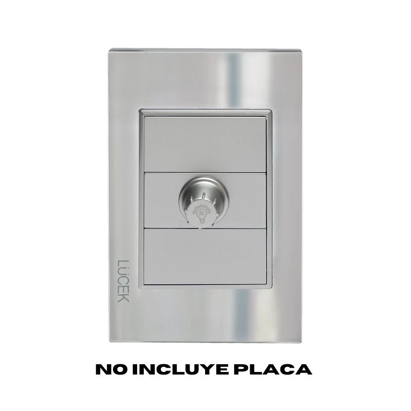 LCK- DIMMER PLATEADO