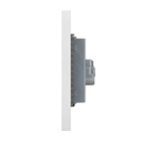 LCK - PLACA PLANA CON CONTACTO DUPLEX FLAT BLANCO
