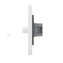 LCK - PLACA PLACA CON DIMMER FLAT BLANCO