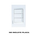 LCK- APAGADOR 4 VIAS 1 MODULO BLANCO