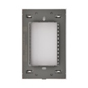LCK - PLACA PLANA CIEGA FLAT PLATEADO