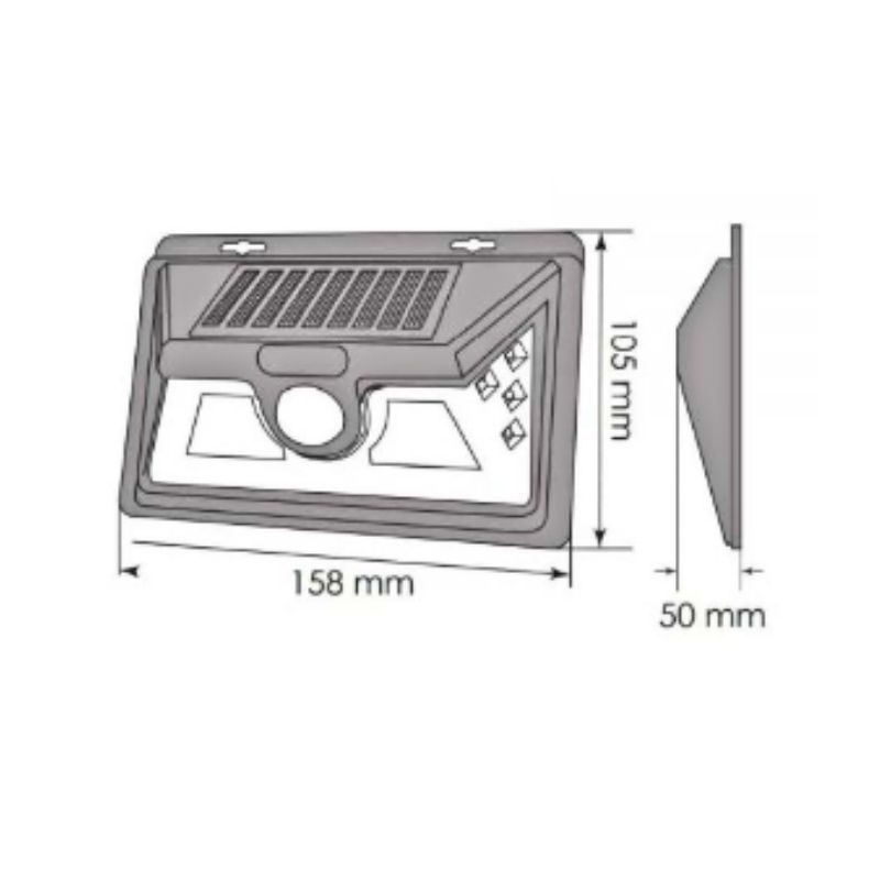 ADI - Luminaria Solar LED 5W