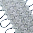 10pz Módulos 3 Led P/ Exterior Con Lupa 110v Directo Blanco frío