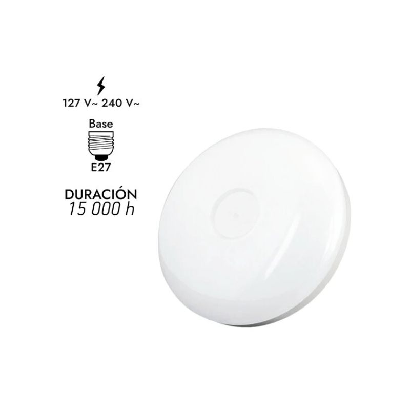 AKS- FOCO LED UFO 12W LUZ BLANCA