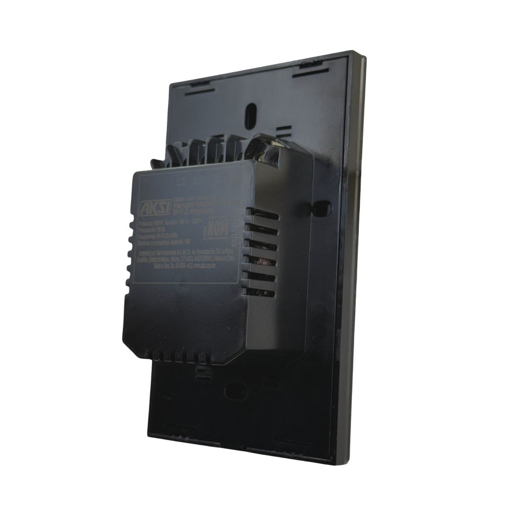 AKS - PLACA INTERRUPTOR APAGADOR INTELIGENTE WIFI, 2 APAGADORES