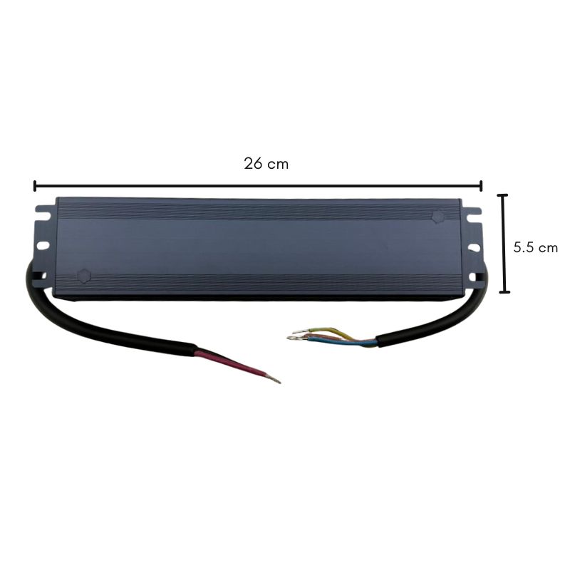 GX- FUENTE DE PODER EXTERIOR-12V-200W-IP67