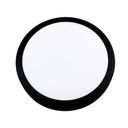 GEO - LED REDONDO 18W SOBREPONER NEGRO