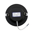 INN- PANEL REDONDO EMPOTRABLE NEGRO 12W