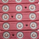 10pz MODULO 3 LEDS 2835 12v ROSA