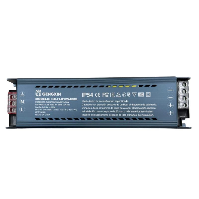 GX- FUENTE DE PODER SEMI EXTERIOR-12V-400W IP54