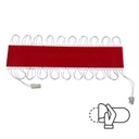 10pz Módulos Led C/ Lupa 110v Azul Transparente