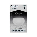 AKS-  FOCO LED 9W DE EMERGENCIA LUZ BLANCA