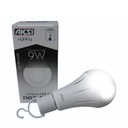 AKS-  FOCO LED 9W DE EMERGENCIA LUZ BLANCA