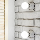 AKS-  FOCO LED 9W CON SENSOR DE MOVIMIENTO LUZ BLANCA