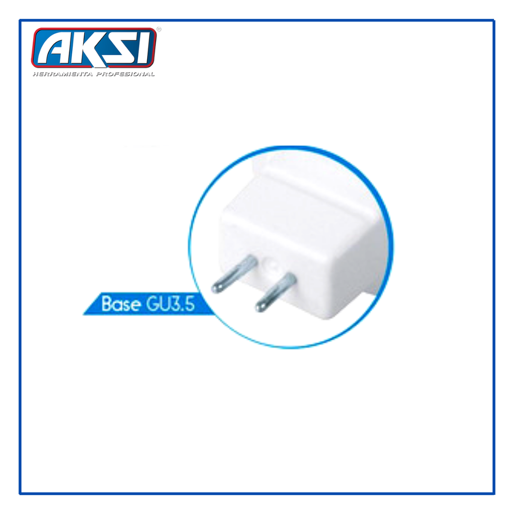 AKS- FOCO LED MR16 5W LUZ BLANCA - 127V, CAJA COLOR