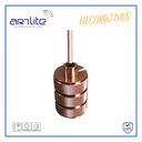 INN- COLGANTE CILINDRICO BULBO E26 ORO ROSADO