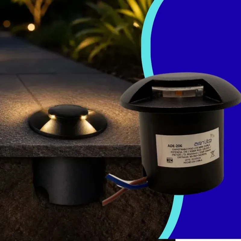[ADE-206] INN- EMPOTRABLE PISO LED LATERAL 1W EXT BC