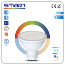 INN- KIT DE 2 FOCOS LED WIFI+BLUET APP GU10 6W COLORES+CW