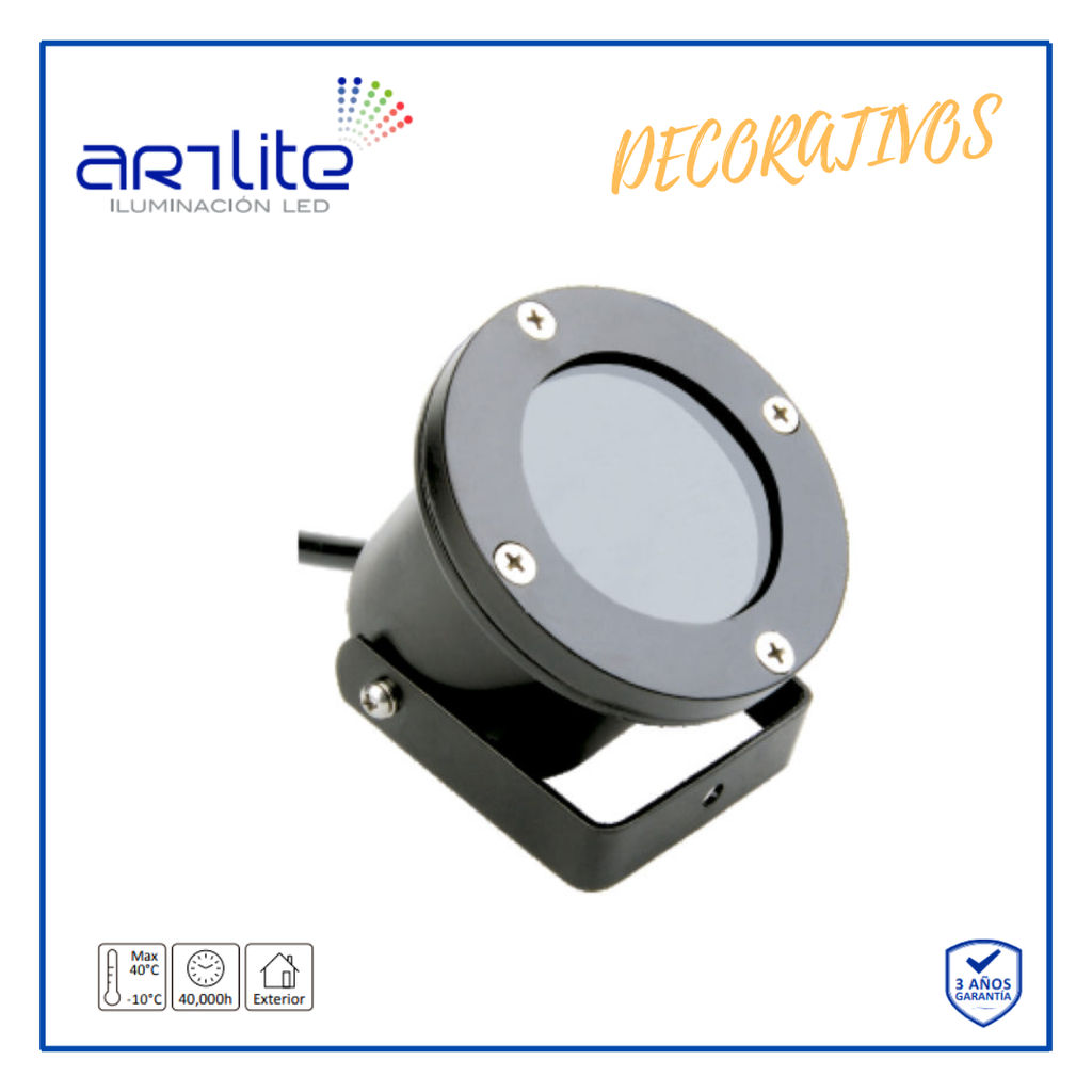 [ADE-301 / WBUB81888] INN- LUMINARIA DE JARDÍN SOBREPONER EXTERIOR GU10