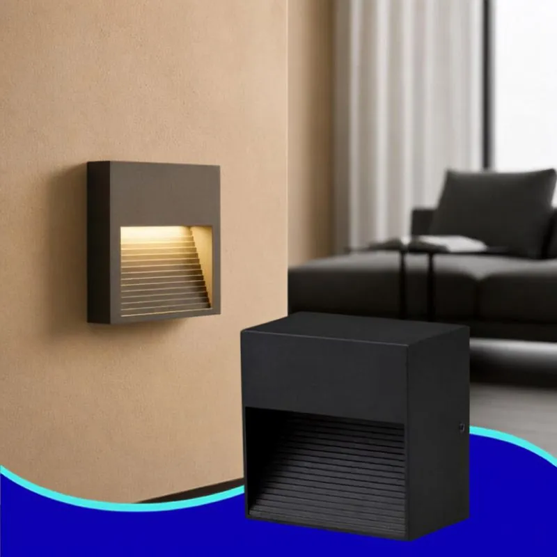 [ADE-402] INN- LUMINARIA LED CORTESÍA CUADRADA 3W BC