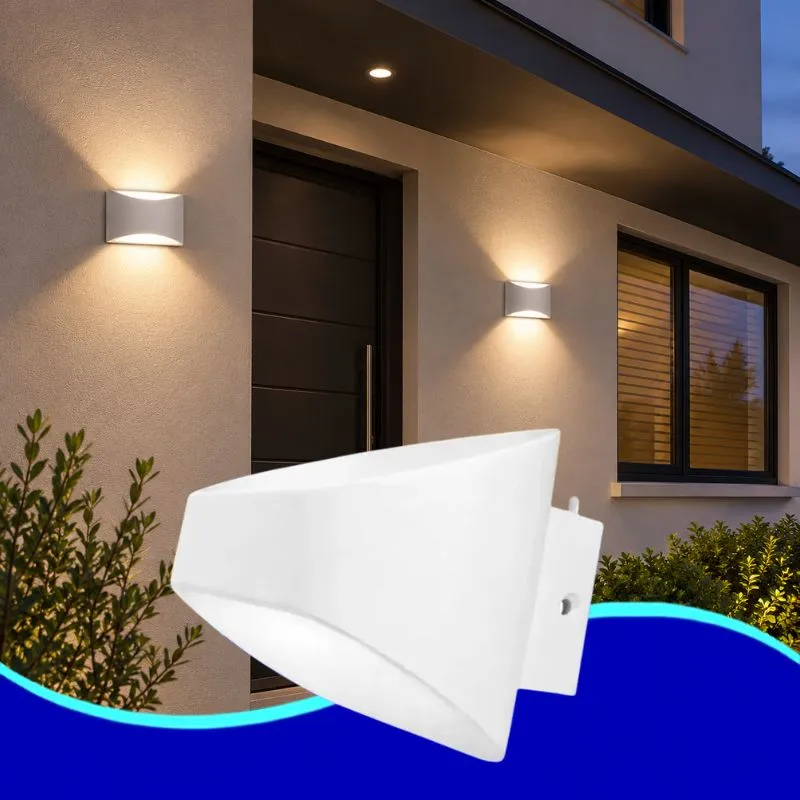 [ADE-002] INN- LUMINARIA LED DE PARED OVALO EXT 6W BC