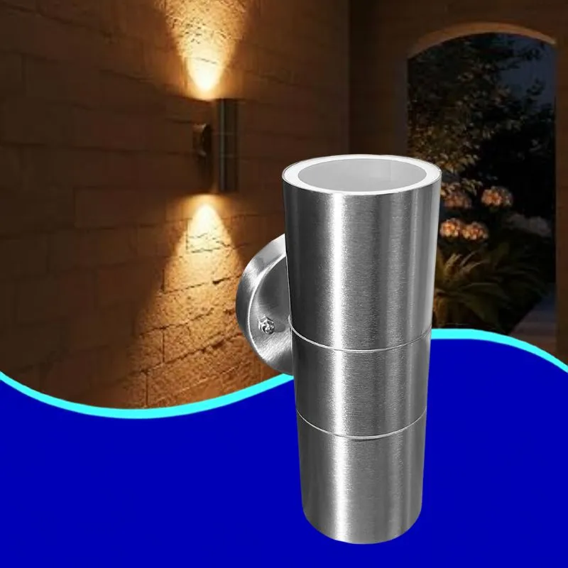 [ADE-013] INN- LUMINARIA PARED CILINDRO DOBLE SATIN 2XGU10