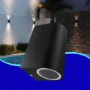 INN- LUMINARIA PARED CILINDRO DOBLE EXT GU10