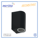 INN- LUMINARIA PARED CILINDRO DOBLE EXT GU10