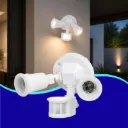 TRU- LUMINARIO PARA INTERPERIE 300W SENSOR DE MOVIMIENTO