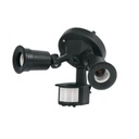 TRU- LUMINARIO PARA INTERPERIE 300W, SENSOR DE MOVIMIENTO, NEGRO