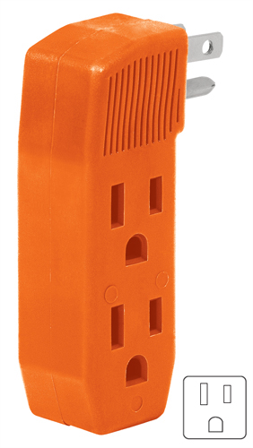 TRU- MULTICONTACTO TRIPLE ATERRIZADO, TIPO "F" REFORZADO, VOLTECH