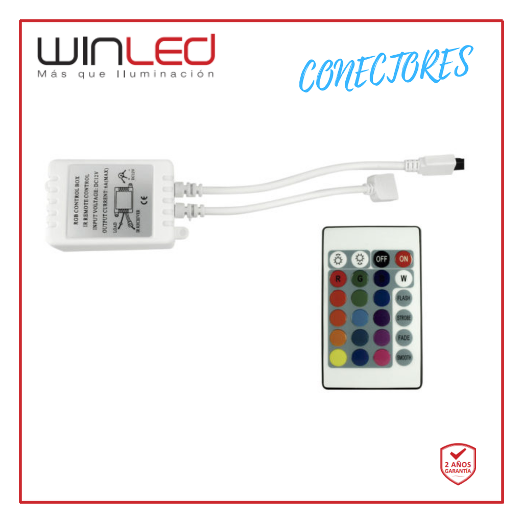 [WAC-001 / EXQA98078] WIN- CONTROLADOR TIRA RGB CONTROL 16 COLORES