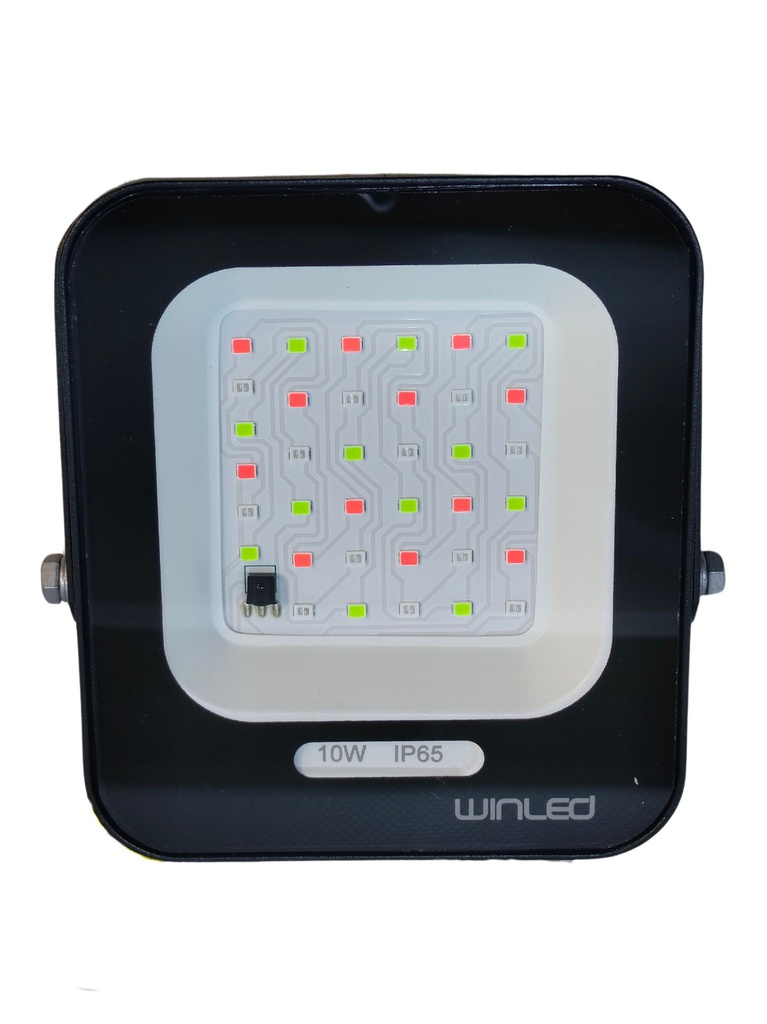 [WRE-004 / MHPT32696] WIN- REFLECTOR LED 10W SMD RGB CON CONTROL REMOTO EXT
