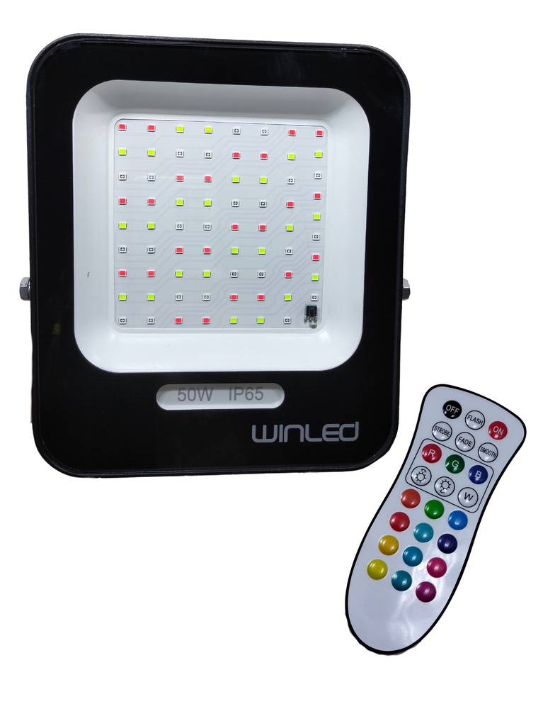 [WRE-006] WIN- REFLECTOR LED 50W SMD RGB C/CONTROL REM