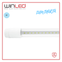 WIN- TUBO LED BASE PLASTICO 60CM TRANS 9W BF
