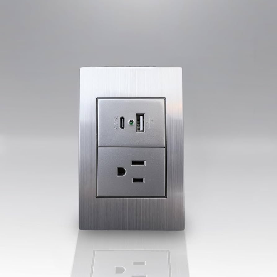 [APL-107] APL-107 PLACA 1 CONTACTO Y 2 USB 5VDC 2.1A
