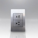 APL-107 PLACA 1 CONTACTO Y 2 USB 5VDC 2.1A