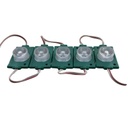 GX- 5pz MÓDULO SÚPER LED CON ÓPTICA 1.4W VERDE 12v