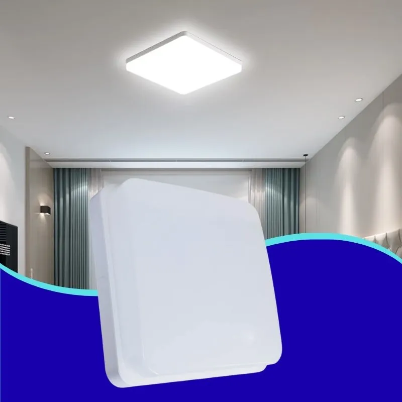 [5884] ADI- PLAFÓN CUADRADO SOBREPONER BAÑOS Y EXTERIOR 10W