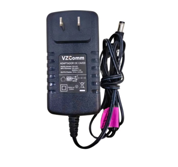 [ELIM12V-2A-V] GEN- ELIMINADOR 12V 2Amp VERTICAL