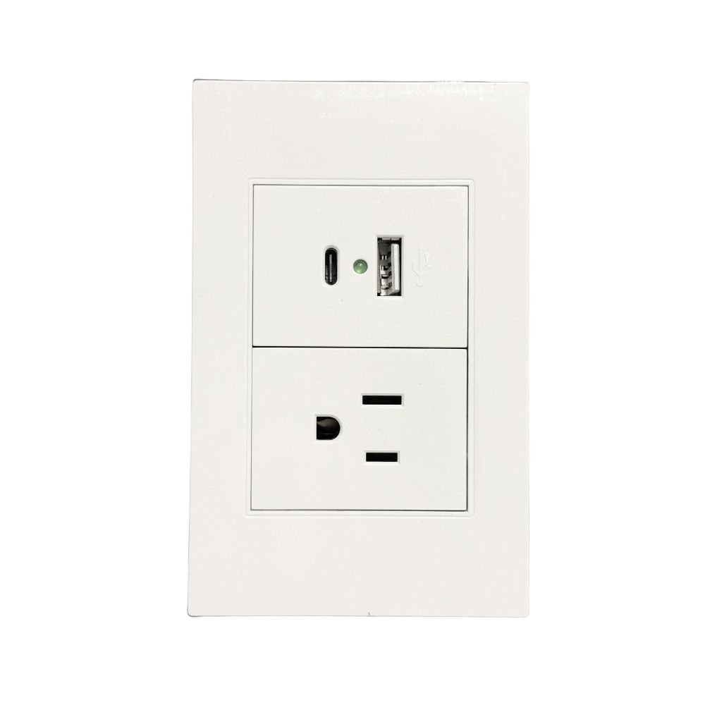 [APL-207] APL-207 PLACA 1 CONTACTO  USB y tipo C  2.1A