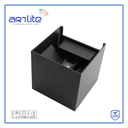 INN- ARBOTANTE LED PARED CUBO DOBLE EXT 6W LUZ BLANCO FRIO