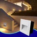 ADI- LUMINARIA LED EMP P/ESCALERA ALBANY 3W CALIDO