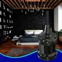 INN- COLGANTE VINTAGE BULBO E26 NEGRO PULIDO