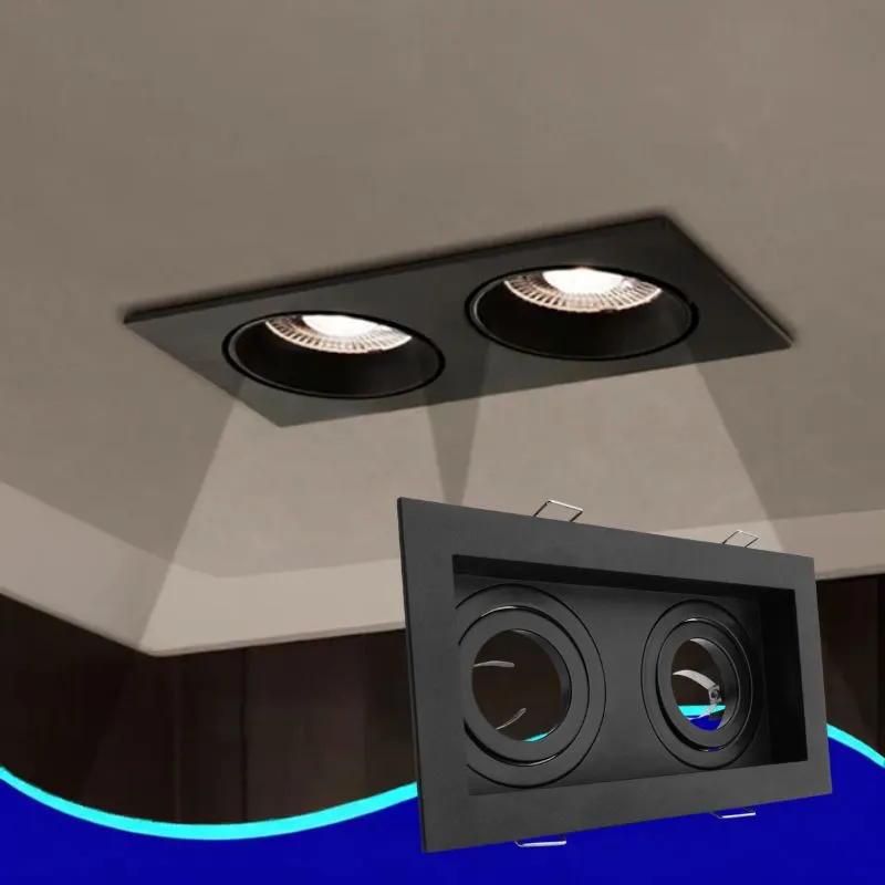[ADE-110] INN- EMPOTRABLE SPOT DOBLE NEGRO