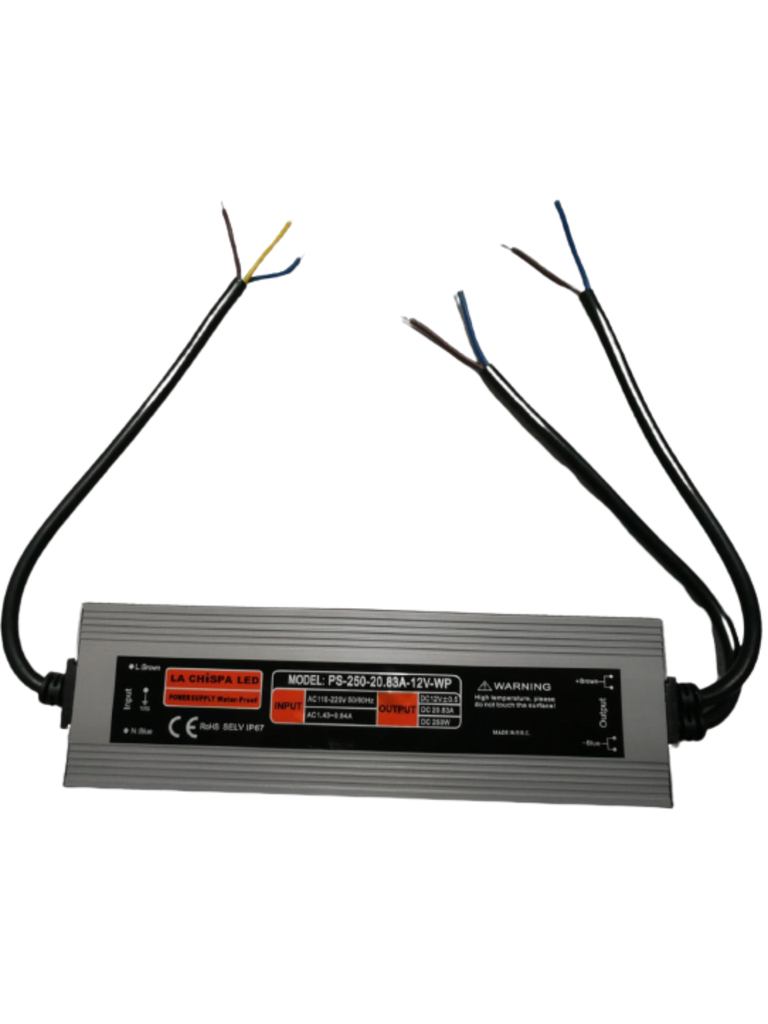 [FGP300IP67 / TSWV99277] GEN- FUENTE DE PODER EXTERIOR 300W 12V 25A IP67